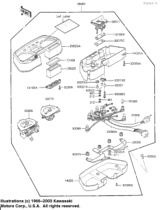 KZ700 Спидометр