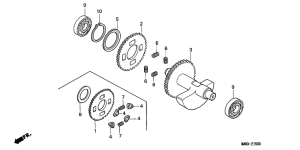 NX650 Балансир