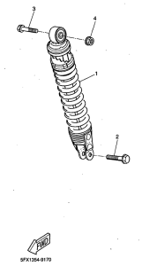 CW50RS Задняя подвеска