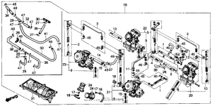 VF700C Carburetor (assembly)