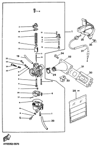 TZR50 Карбюратор