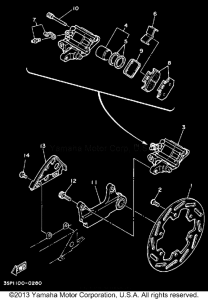  Задний суппорт