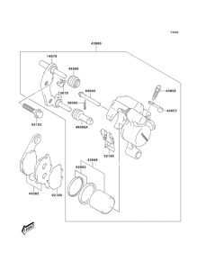  Передний суппорт