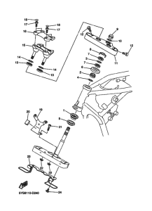 XVS1100A ｽﾃｱﾘﾝｸﾞ