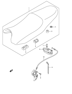 GSF1200S Пружина