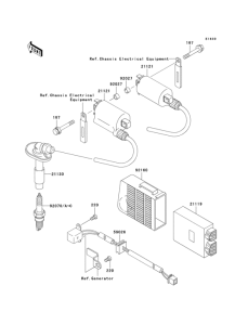 EX250 Система зажигания