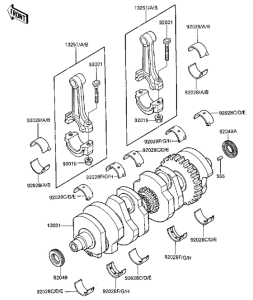 ZG1200 Вал коленчатый