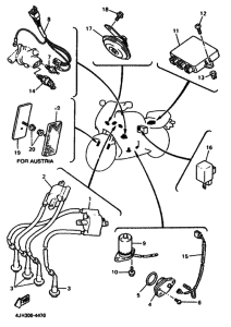 YZF600R YZF600RH Equipo electrico