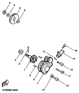 TZR50 Водяной насос