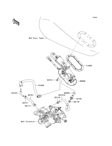 VN1500 Топливный насос