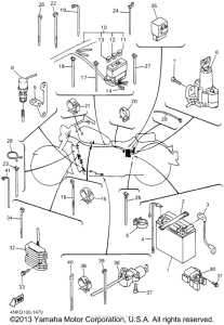 XVZ1300ANC Электрика