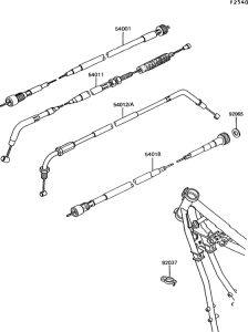 EX305 Тросы управления