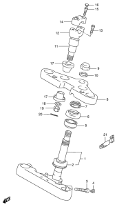 VS600 Траверса нижняя