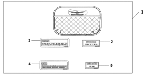 GL1800 (ABS) Inner s / b lid org