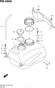 UH200 Fuel Tank (Uh200Al5 P28)