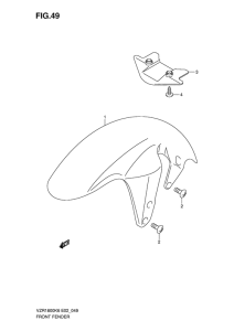 VZR1800 Переднее крыло