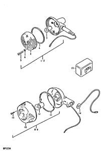 GP125 Поворотники