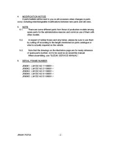 JR80 Catalog preface