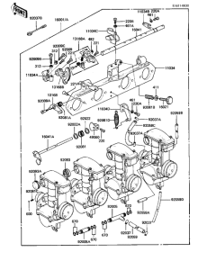KZ440 Carburetor assy