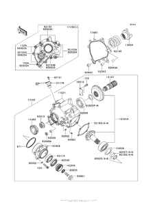 ZG1400 Передняя коническая зубчатая передача
