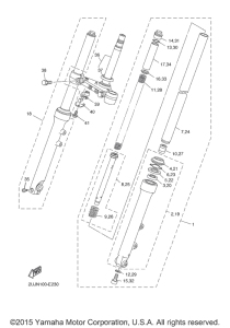  Передняя вилка