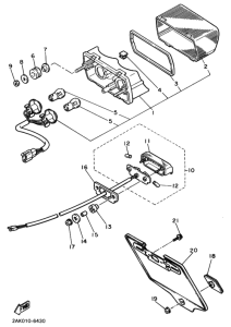 FZX750 ﾃｰﾙﾗｲﾄ