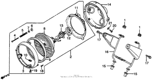 GL650 Gl650 headlight