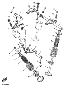 TT600R Клапана