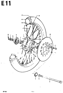 GP100 Transom + tube