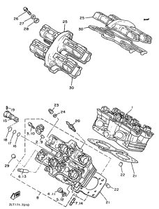 V-MAX12 Головка цилиндров