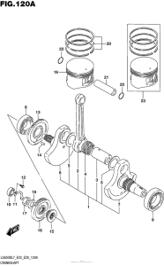 LS650 Коленвал