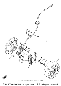TY80A Flywheel magneto
