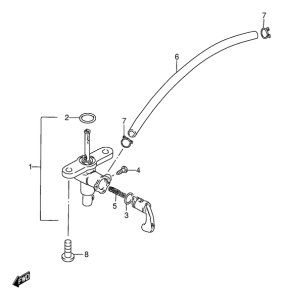 DS80 Топливный кран