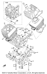 TR2 Картер двигателя