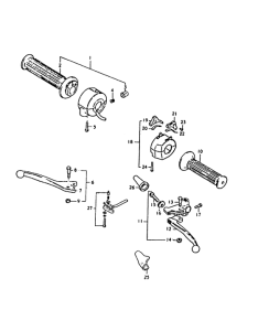 GS1000 Рулевой переключатель