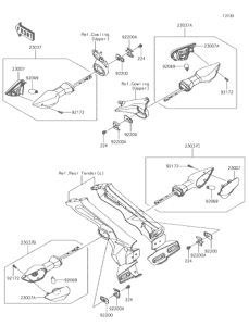ZR1000 ターンシグナル(HHF)