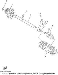 TTR90P Копирный вал