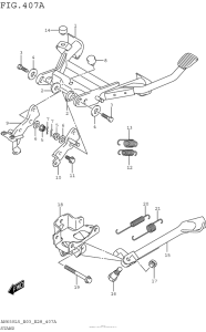 AN650 Footboard Bracket