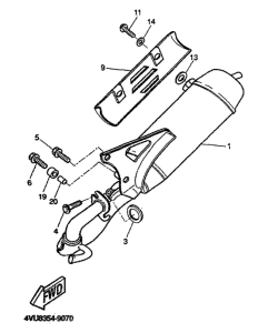CW50 Выхлопная система