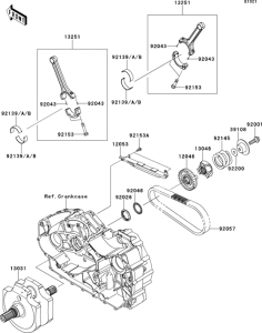 VN1700 Коленвал