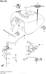 VL1500B Fuel Tank (Vl1500L4 E03)