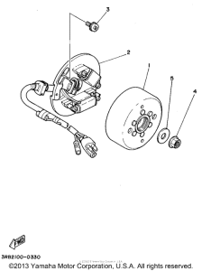 WR250Z Генератор