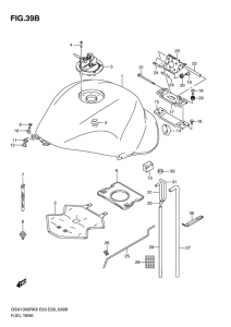 GSX1300R Tank fuel