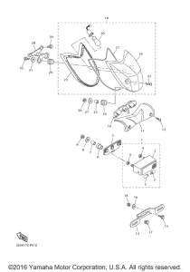 XVS950CT Фонарь