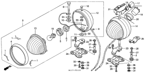 CBX750P2 Patrol light