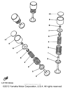 TT350T Клапана