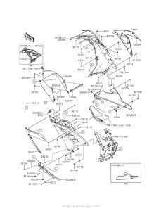 EX300 Обтекатель нижний