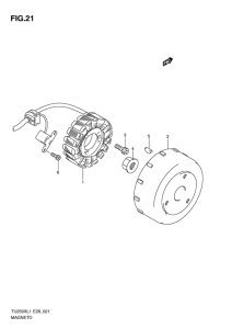 TU250 Зажигание