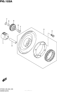 VZ1500 Муфта стартера