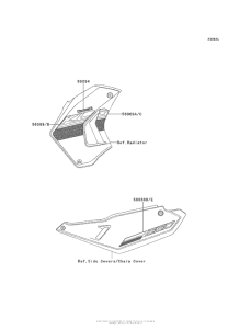 KL650 Decals (Graystone)(Ees)